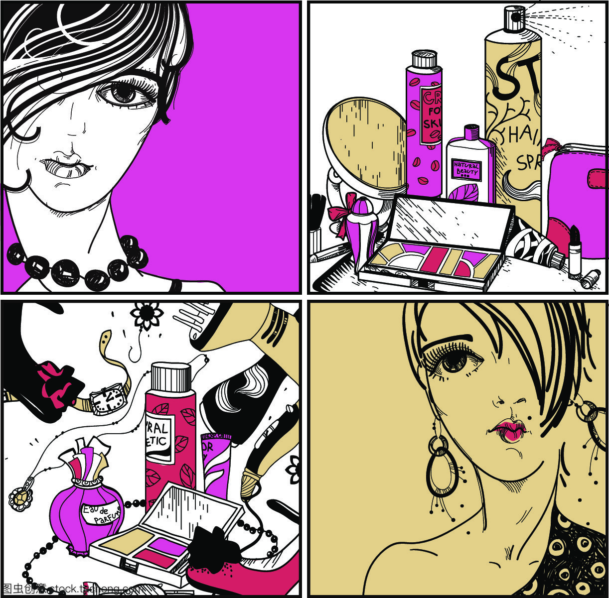 夏日芬芳 复古花卉与现代时尚的碰撞